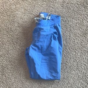 Small petite blue fig joggers